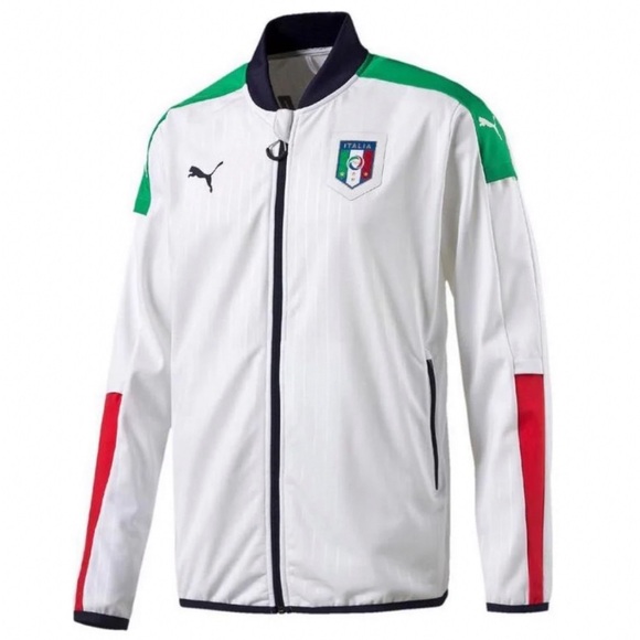 Puma Authentic Italy Italia National Team 2016 Soccer Jacket Men’s Sz: M - Picture 3 of 7